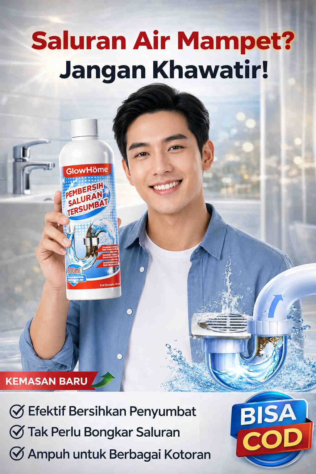 Pembersih Saluran Tersumbat