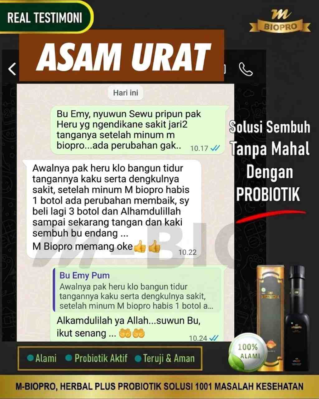 Testimoni Asam Urat