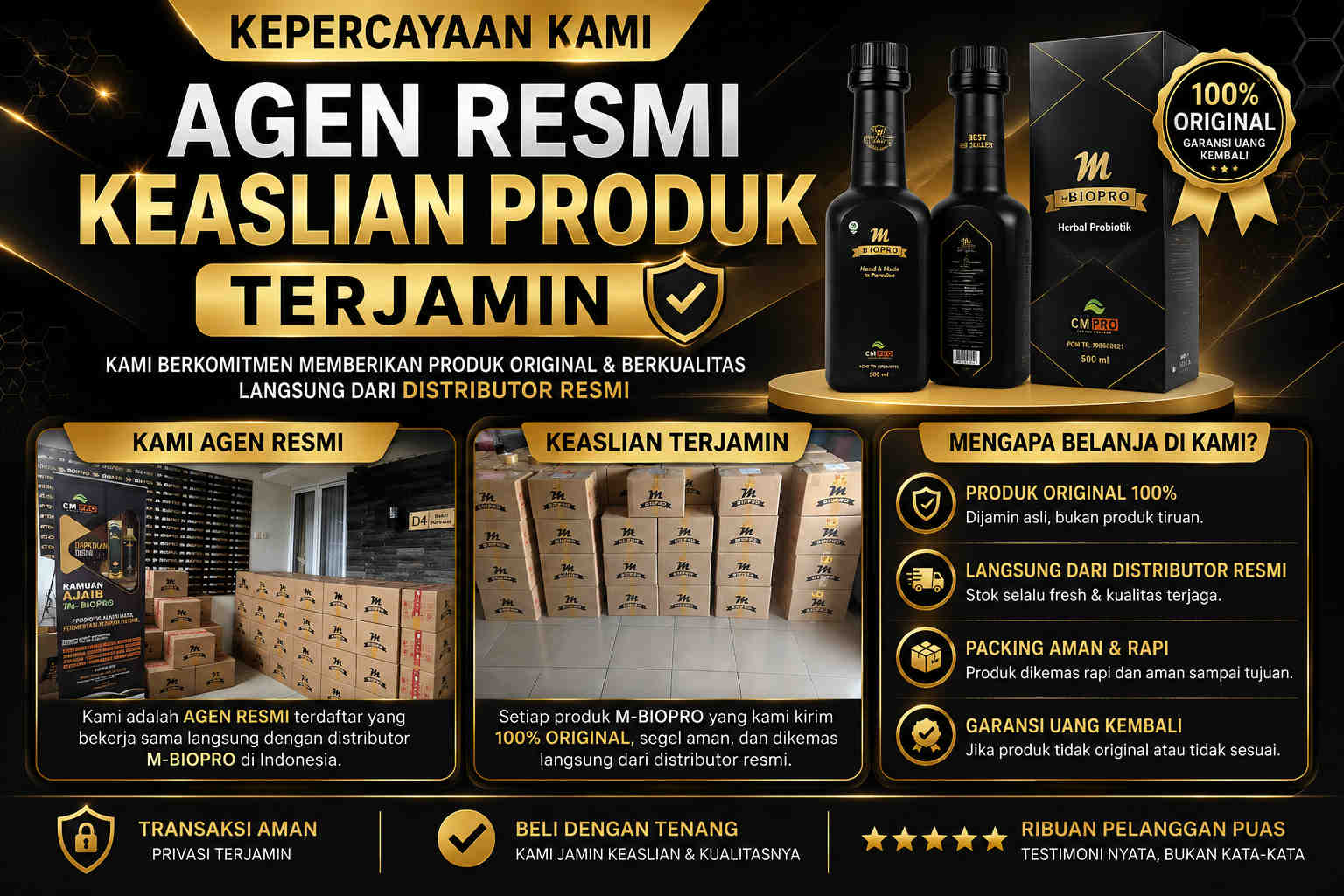 Jaminan Pengiriman