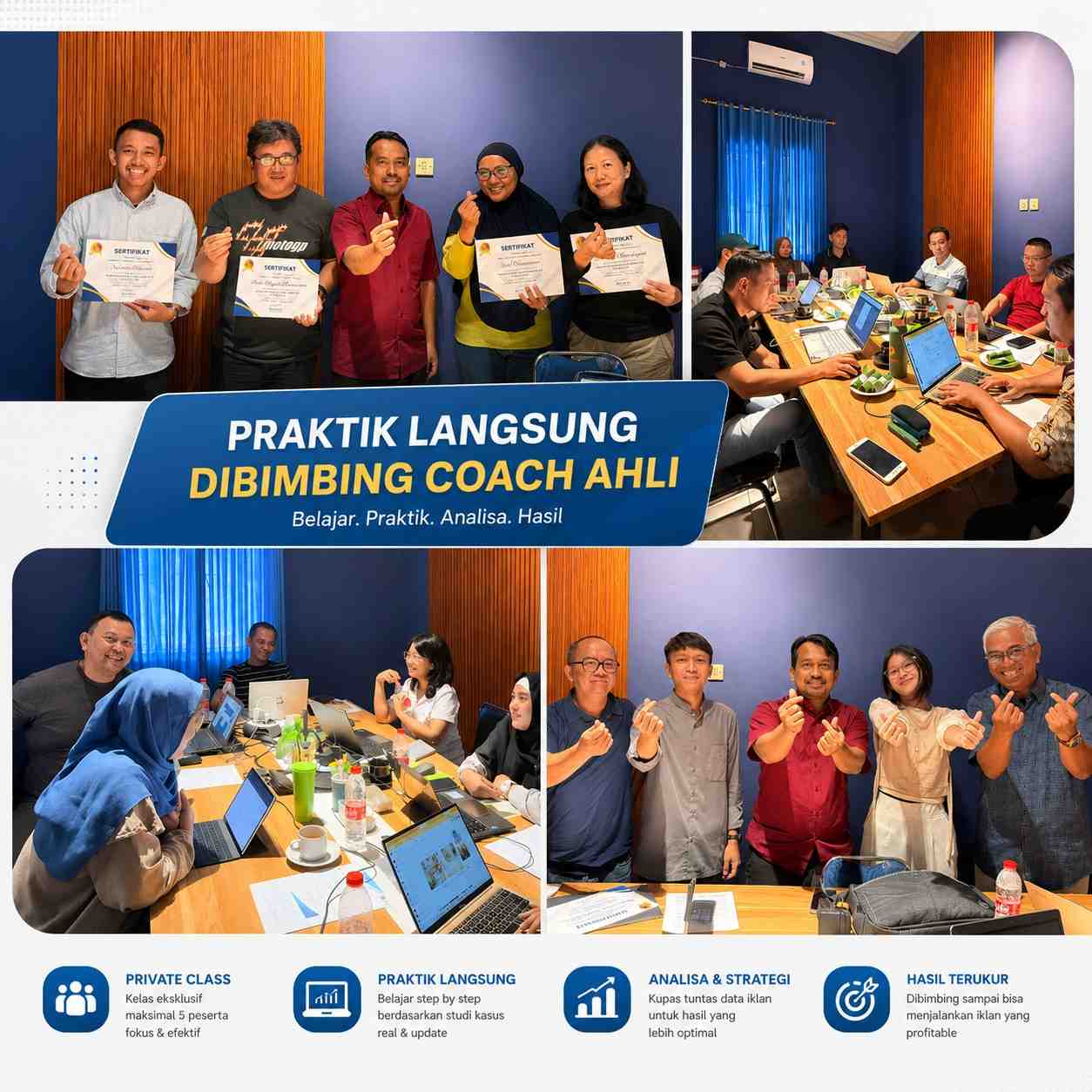 Suasana Workshop Private Offline MD Agency