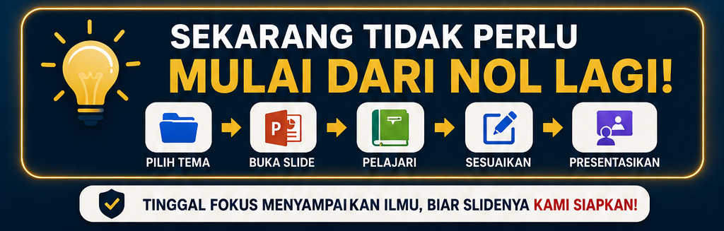 Ilustrasi kesulitan membuat slide
